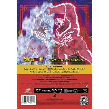 Dragon Ball Super Box 3. Episodios 77 a 131 (55 episodios en 12 DVD) [DVD]