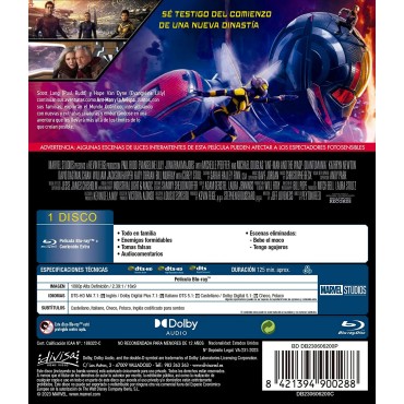 Ant-Man y La Avispa: Quantumania [Blu-ray]