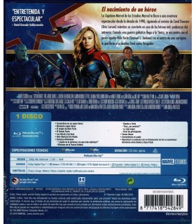 Capitana Marvel [Blu-ray]