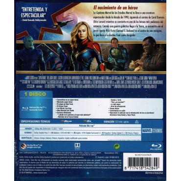 Capitana Marvel [Blu-ray]