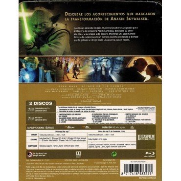 Star Wars Episode Ii. Clone Attack [BLU_RAY]