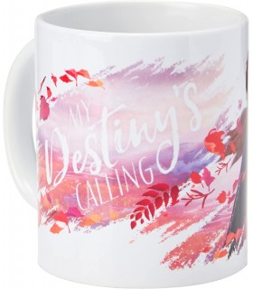 Taza Anna Y Elsa Frozen II Disney Cerámica 315 mls