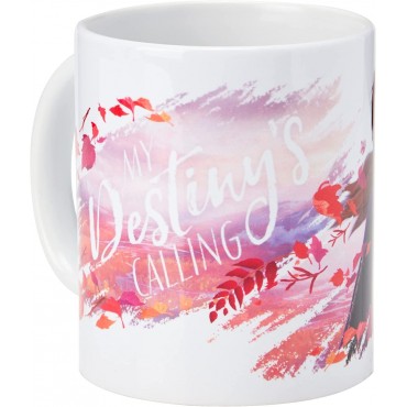 Taza Anna Y Elsa Frozen II Disney Cerámica 315 mls