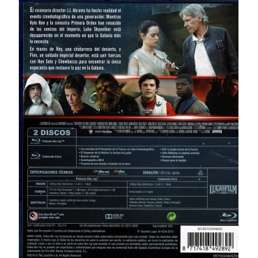 Star Wars. Episode Vii: The Force Awakens [BLU_RAY]