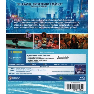 Ralph Rompe Internet [Blu-ray]