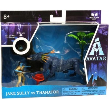 Figura Jake Sully Vs Thanator Avatar 