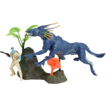 Figura Jake Sully Vs Thanator Avatar 