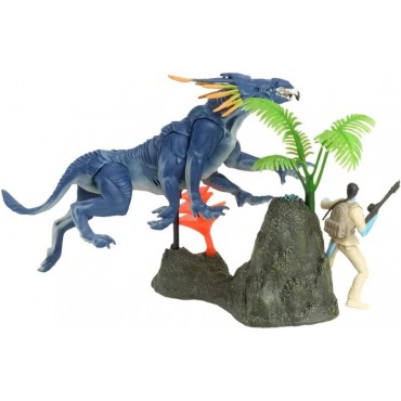 Figura Jake Sully Vs Thanator Avatar 