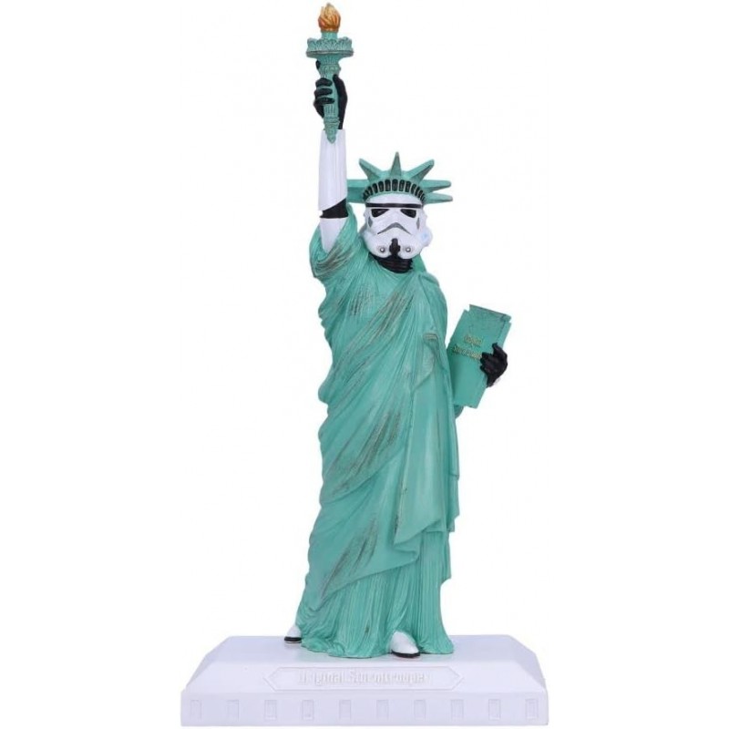 Figura Soldado Imperial Stormtrooper Estatua De La Libertad Star Wars Estatua 24 cms