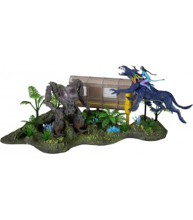 Set Figuras Batalla Del Shack Avatar Con Decorado