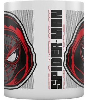 Taza Miles Morales Spider-Man Cerámica 315 mls
