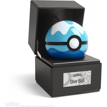 Bola Réplica Electrónica Die Cast Pokémon Pokeball Dive Ball