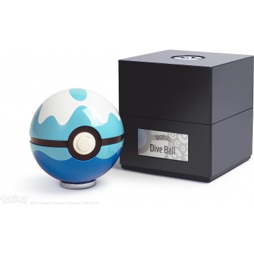 Bola Réplica Electrónica Die Cast Pokémon Pokeball Dive Ball