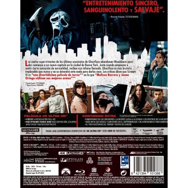 Scream VI (2023) (Ed. Coleccionista) (O-Ring + 6 Postales) (4K UHD + Blu-ray) [Blu-ray]