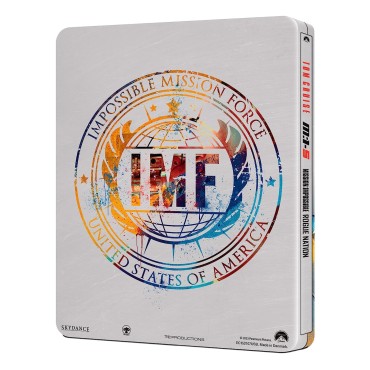 Mision Imposible 5: Nacion Secreta (Rogue Nation) (Steelbook) (4K UHD + Blu-ray + Blu-ray Extras) [Blu-ray]