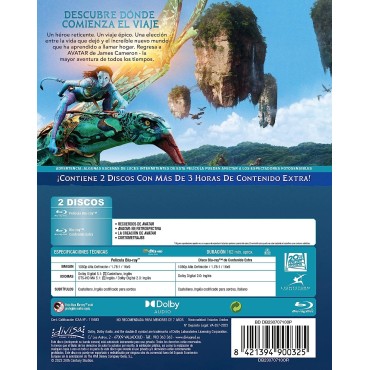Avatar (Ed. Remasterizada 2022) (Blu-ray + Blu-ray Extras) [Blu-ray]