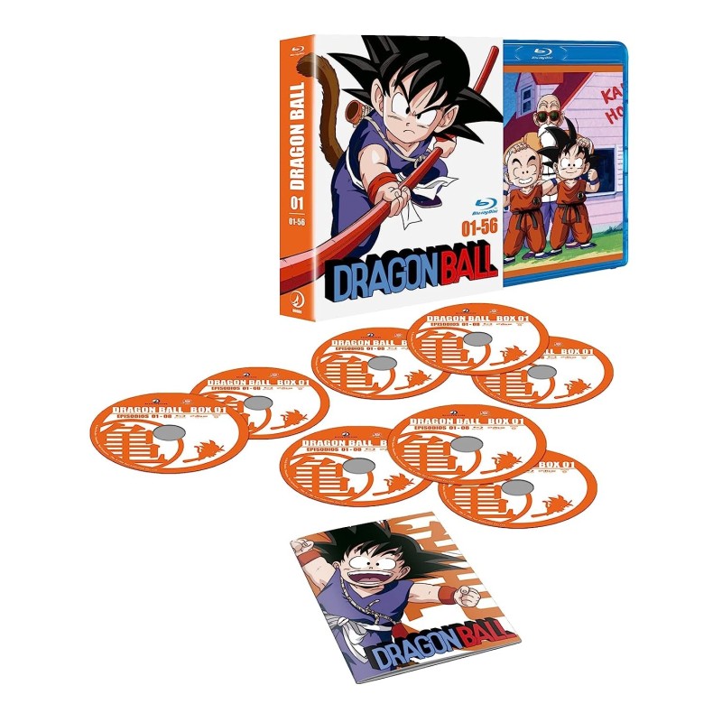 Dragon Ball Box 1 Bluray Adventure Edition - Episodio 1 a 56 [Blu-ray]