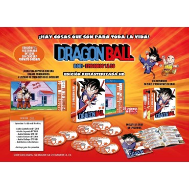 Dragon Ball Box 1 Bluray Adventure Edition - Episodio 1 a 56 [Blu-ray]
