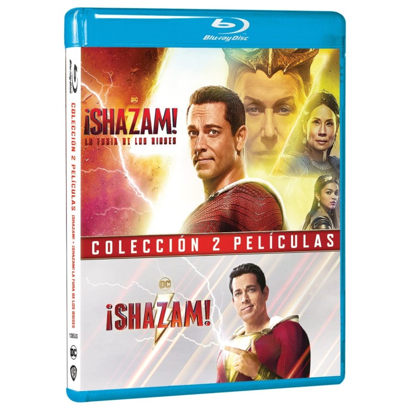 ¡Shazam! + ¡Shazam! la Furia de los Dioses [Blu-ray] (2019,2023) Shazam! + Shazam! Fury of the Gods
