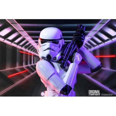 Figura Original Stormtrooper Soldado De Asalto Star Wars Busto 14 cms