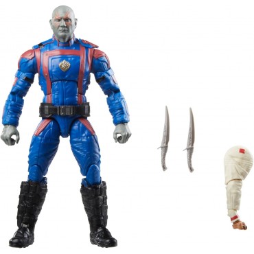 Figura Drax Guardianes De La Galaxia Vol. 3 Marvel Articulada 15 cms