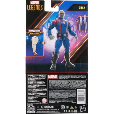 Figura Drax Guardianes De La Galaxia Vol. 3 Marvel Articulada 15 cms