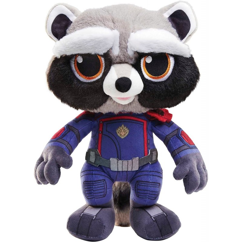 Peluche Rocket Raccoon Guardianes De La Galaxia Vol. 3 Marvel Con Voz y Animatrónico 
