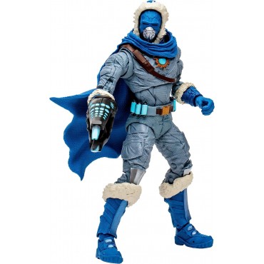 Figura Captain Cold Page Punchers DC Con Cómic Articulada 18 cms