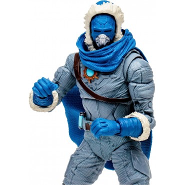 Figura Captain Cold Page Punchers DC Con Cómic Articulada 18 cms