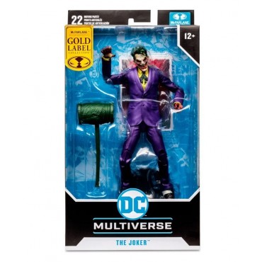 Figura Joker DC Multiverse Gold Label 19 cms