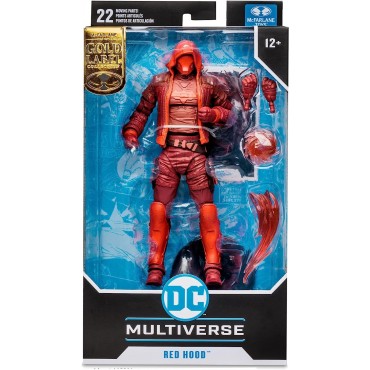 Figura Red Hood Capucha Roja Batman DC Multiverse Articulada 18 cms