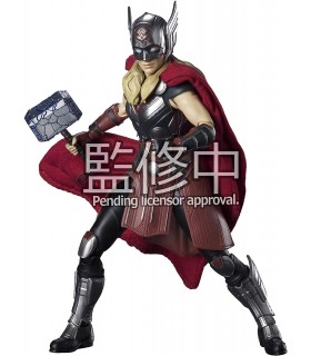 Figura Mighty Thor Jane Foster Thor Amor Y Trueno Marvel Articulada 15 cms