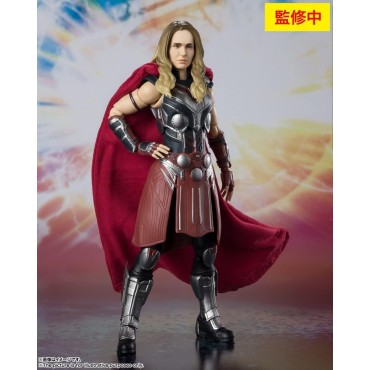 Figura Mighty Thor Jane Foster Thor Amor Y Trueno Marvel Articulada 15 cms