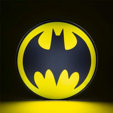Lámpara Símbolo De Batman De Sobremesa DC