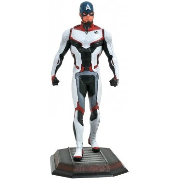 Figura Capitán América Traje Cuántico Diorama Avengers Endgame Marvel 23 cms