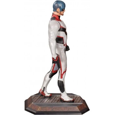 Figura Capitán América Traje Cuántico Diorama Avengers Endgame Marvel 23 cms