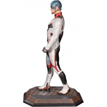 Figura Capitán América Traje Cuántico Diorama Avengers Endgame Marvel 23 cms