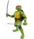 Figura Leonardo TMNT Las Tortugas Ninja Con Cómic Articulada 13,5 cms