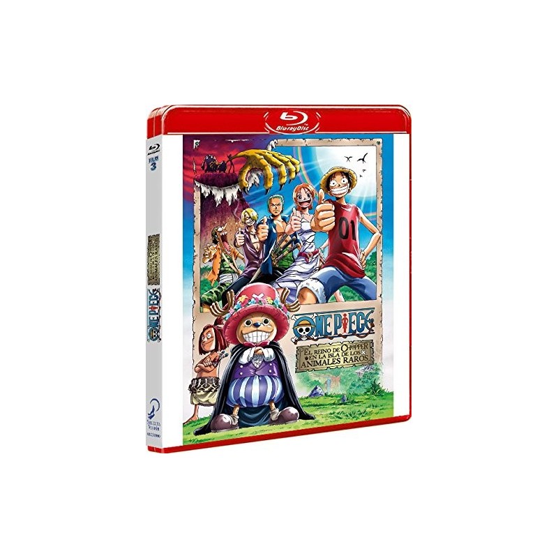 One Piece. Película 3. El Reino De Chopper En La Isla De Los Animales Raros. Blu-Ray
