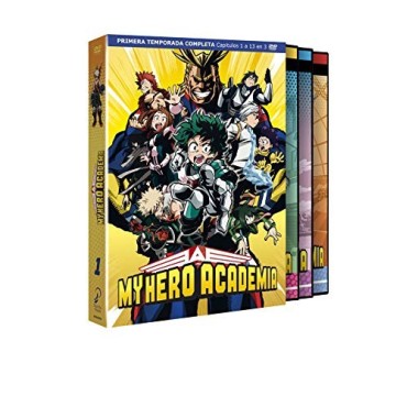 MY HERO ACADEMIA Temporada 1. Episodios 1 a 13. [DVD]