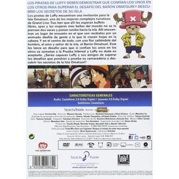 One Piece. Película 6. El Barón Omatsuri Y L A Isla De Los Secretos [DVD]