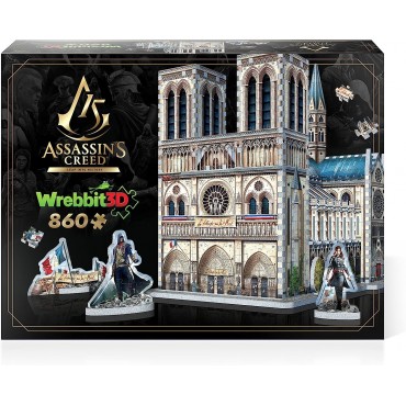 Puzle 3D Notre Dame Assasin's Creed 860 Piezas