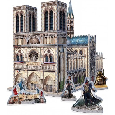 Puzle 3D Notre Dame Assasin's Creed 860 Piezas