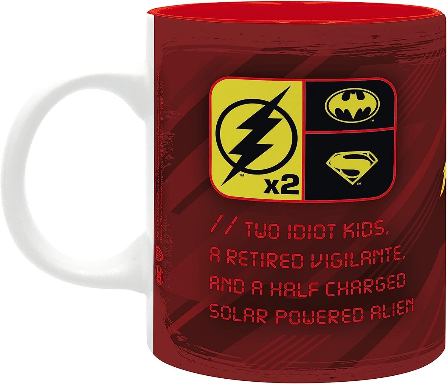 Tazza Da Viaggio DC Comics Batman 340ml - Ceramica Doppia Parete Con Coperchio In Silicone