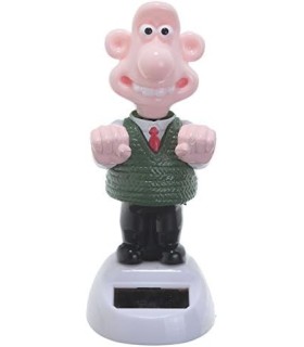 Figura Solar Wallace Walace & Gromit 13 cms