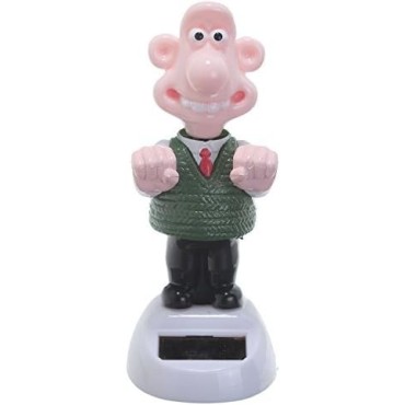 Figura Solar Wallace Walace & Gromit 13 cms