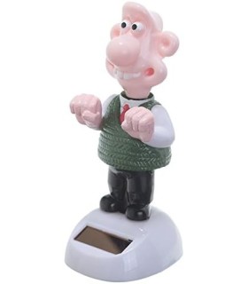 Figura Solar Wallace Walace & Gromit 13 cms