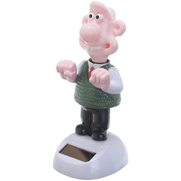 Figura Solar Wallace Walace & Gromit 13 cms