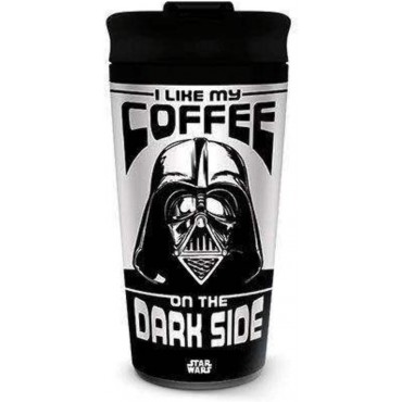 Vaso De Viaje I Like My Coffee Darth Vader Star Wars Aluminio 450 mls
