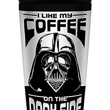 Vaso De Viaje I Like My Coffee Darth Vader Star Wars Aluminio 450 mls